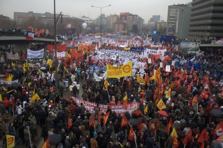 Ankara’da 1 Mayıs hazırlıkları sürüyor