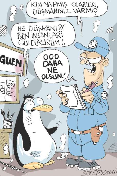 Sefer Selvi'den Penguen'e destek