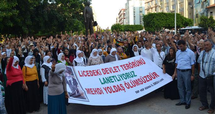 Adana’da Mehdin Taşkın için yüründü