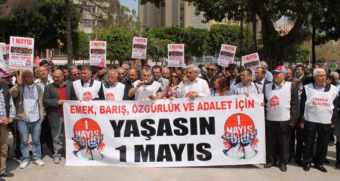 Adana’da ortak 1 Mayıs