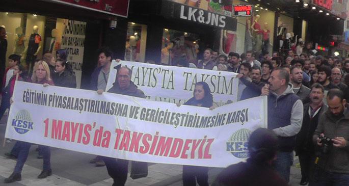 Avcılar’da 1 Mayıs kutlaması ve Taksim\'e çağrı