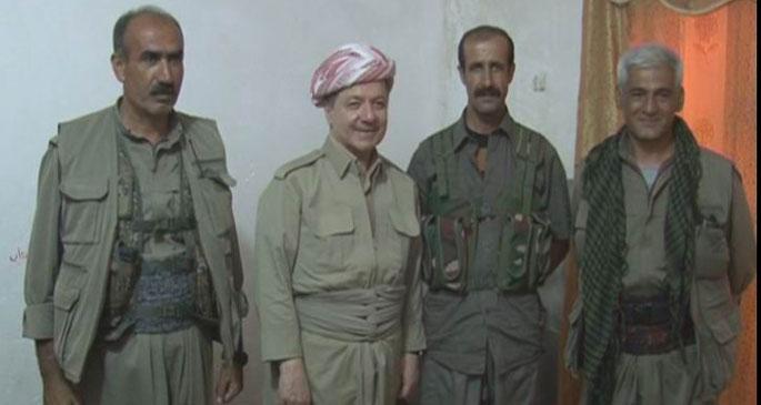 Barzani Maxmur Savunma Birlikleri\'ni ziyaret etti