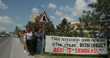 Togo işçisinin sabrı tükenmeyecek