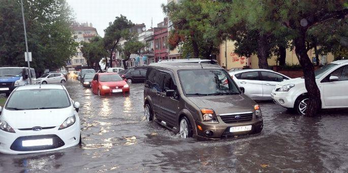 Çanakkale göle döndü