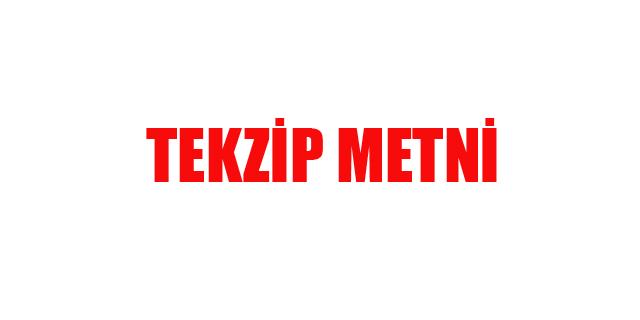 Cevap ve düzeltme metni