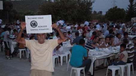 Radyasyonlu iftar sofrası