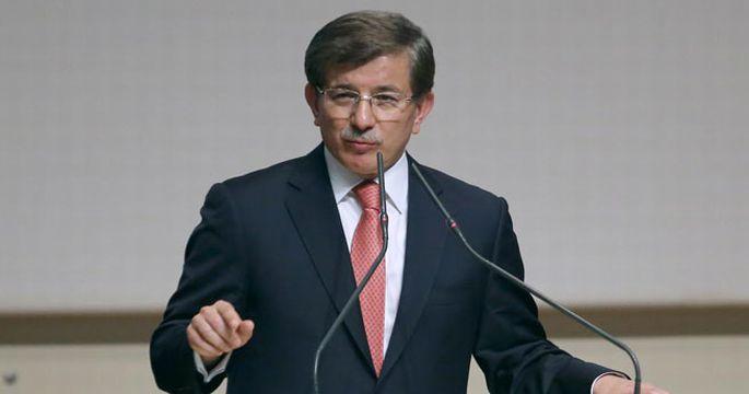 Davutoğlu Kobanê\'ye yardımı, Esad\'a bağladı