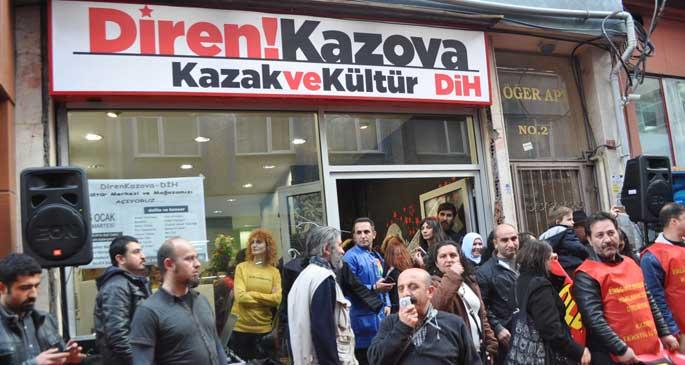 Diren Kazova mağazası açıldı