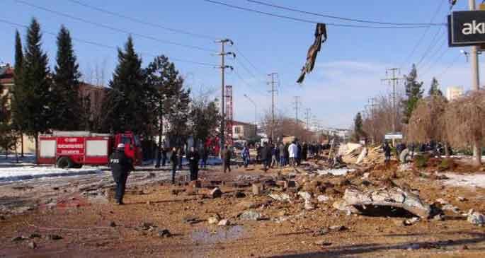 Doğal gaz borusunda patlama: 6 yaralı