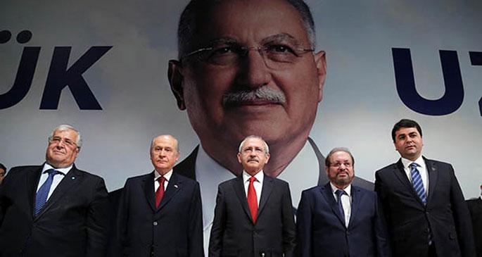 Ekmeleddin İhsanoğlu için 5 parti, ortak mutabakat metni imzaladı