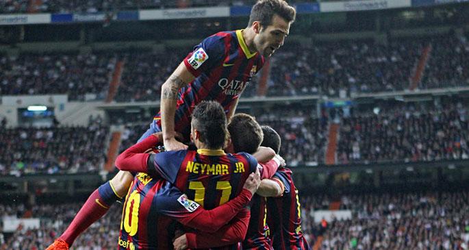 El Clasico\'da zafer Barcelona\'nın