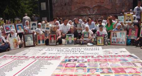 Diyarbakır'da Kayıplar için 122. eylem