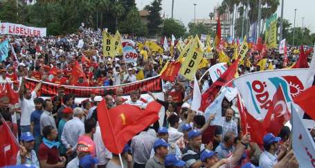 Gençliğin varlığını hissettirdiği 1 Mayıs…