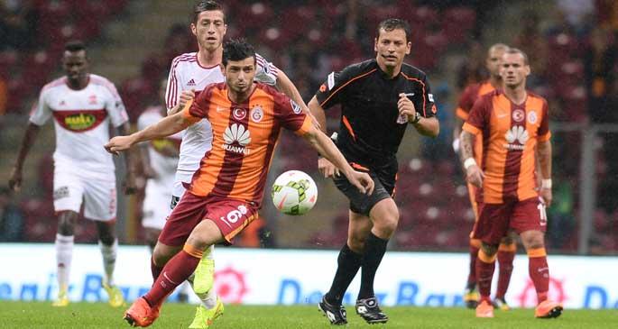 Galatasaray Sivas\'ı 2-1\'le geçti