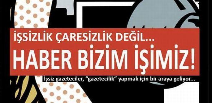 İşsiz gazeteciler ‘gazetecilik’ için buluşuyor