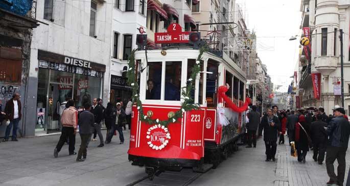 İstanbul tramvayları 100 yaşında