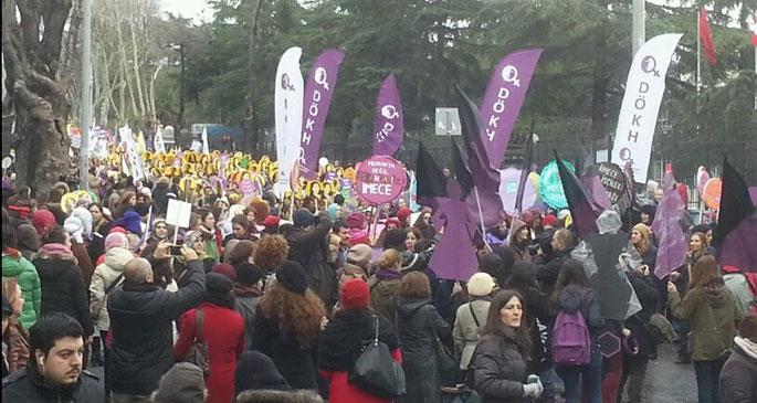 Kadınlar: Tacizi, tecavüzü, sömürüyü, şiddeti sıfırlayacağız