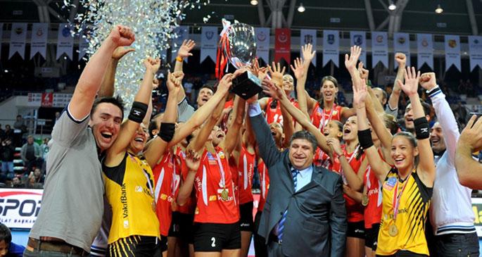 Kadınlar voleybolda Şampiyonlar Kupası Vakıfbank\'ın