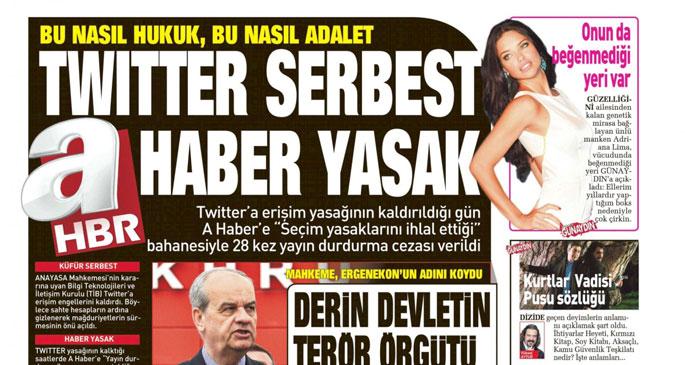 Kendine özgür  Sabah gazetesi