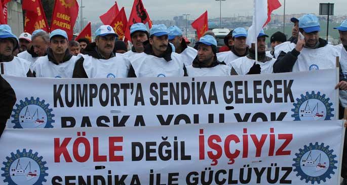 Kumport liman işçileri: Sendika yoksa yolsuzluk var