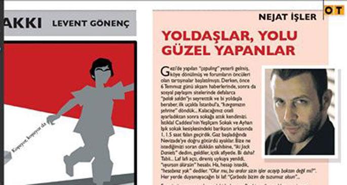 Nejat İşler, Berkin ve Lobna\'yı yazdı