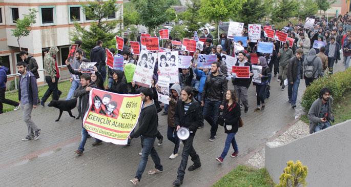 Özel güvenlik barikatına karşı Deniz oldular