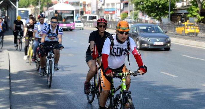 Pedallar Soma için çevrildi