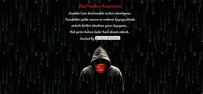 RedHack Anadolu Cam\'ı hackledi