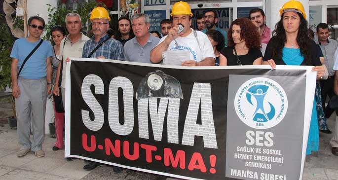 SES: Soma\'da en az 350 madenci hayatını kaybetti