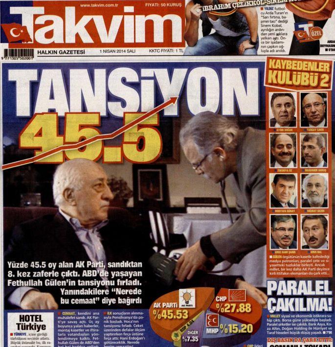 Takvim\'in dünyası karışık!