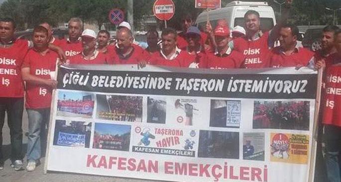 Taşeron gelecek diye intihara teşebbüs etti