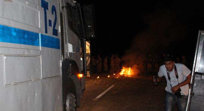 Urfa\'da elektrik kesintisi protestosu