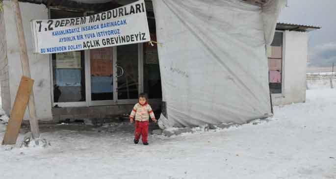 Van’da üşüyen çocuğa mektup