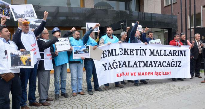 Yatağan işçileri İÇTAŞ\'ı uyardı: Yağmaya izin yok!  