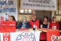 HDP Milletvekili Kaya, Tedi işçilerini ziyaret etti