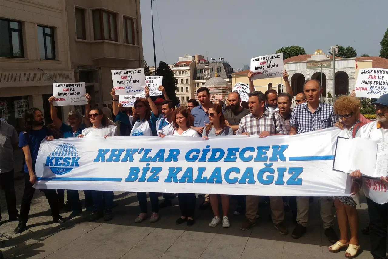 ‘Çerçeve yasa’ TBMM’den geçerken KESK'li KHK'liler görmezden gelinemez