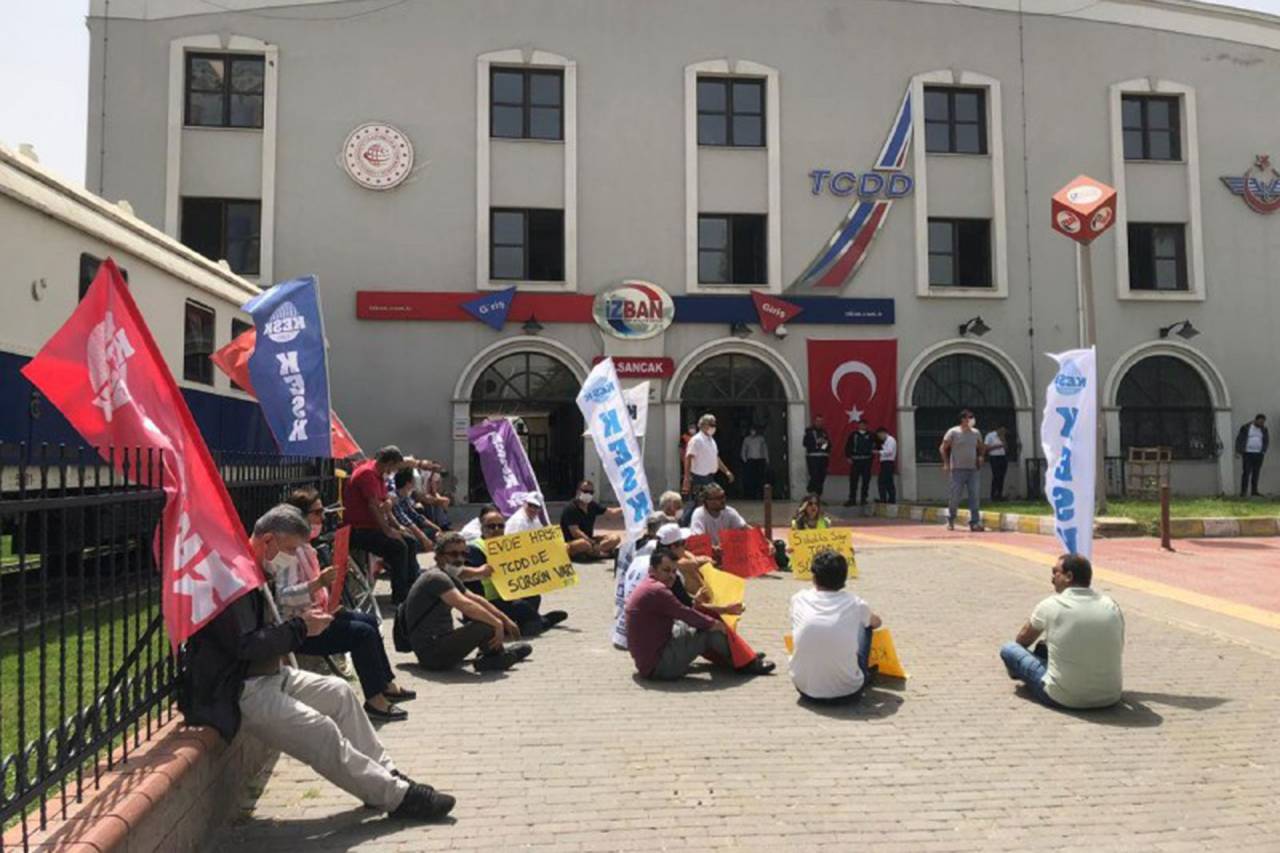 TCDD'ye ait arazi ticaret alanına çevrilmek isteniyor | BTS İzmir Şubesi: Demiryolları ranta teslim edilemez