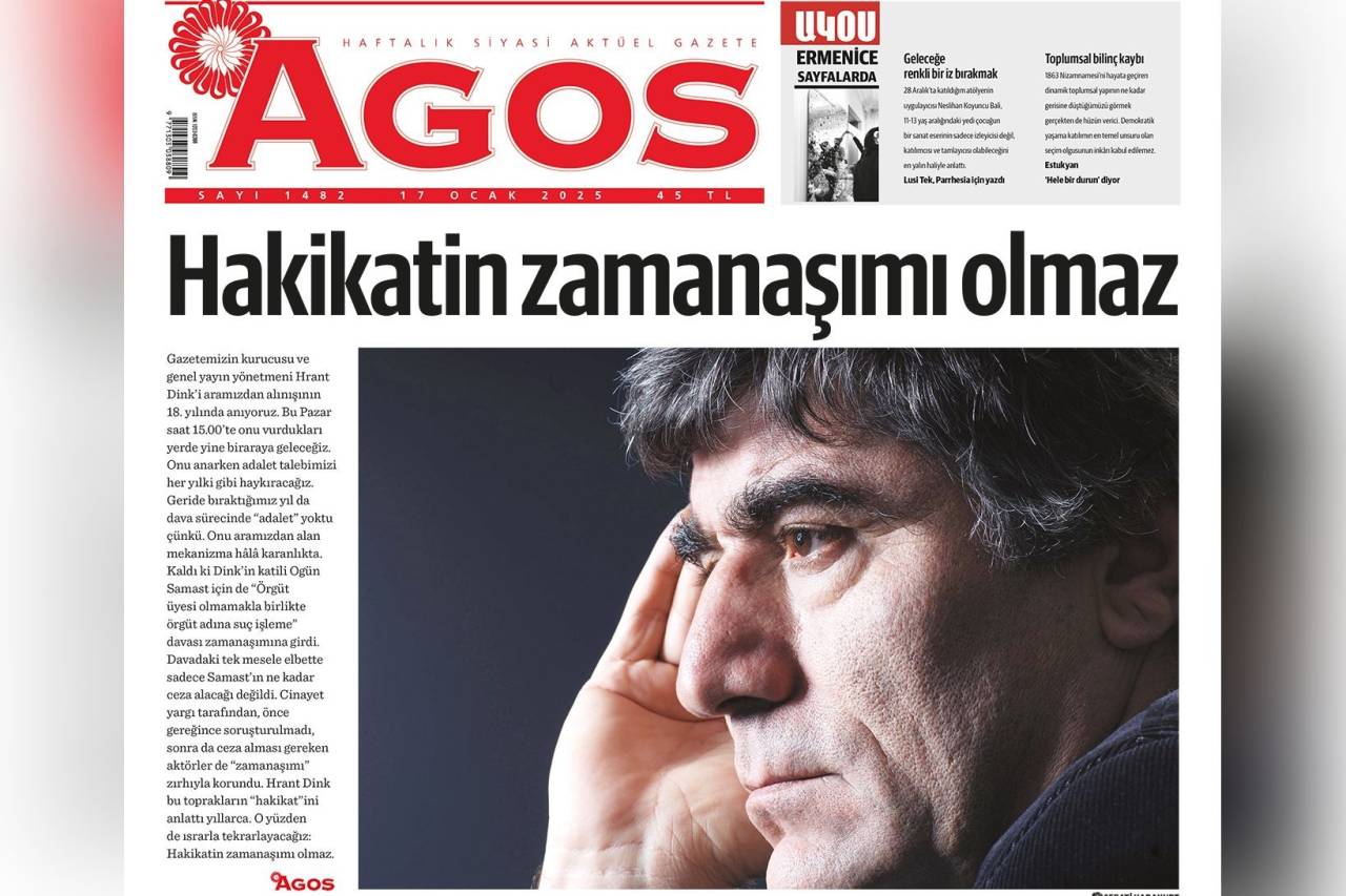 Agos 30 yaşında: “Vazgeçmeyenlere selam olsun”