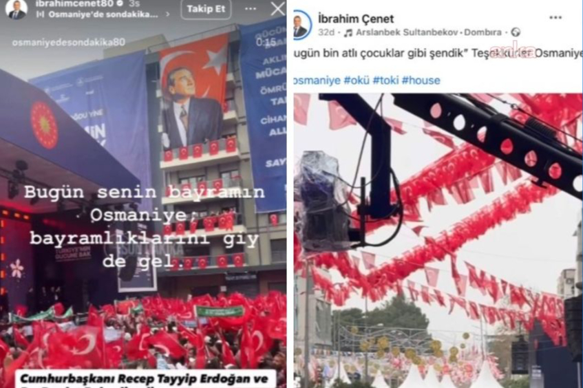 Sosyal medya paylaşımı sonrası Belediye Başkanı İbrahim Çenet'e tepki