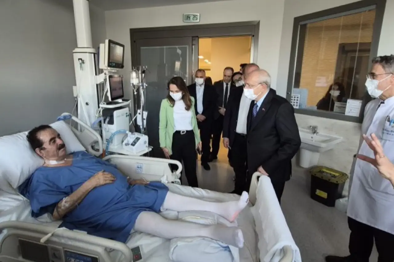 Kılıçdaroğlu, İbrahim Tatlıses'i ziyaret etti