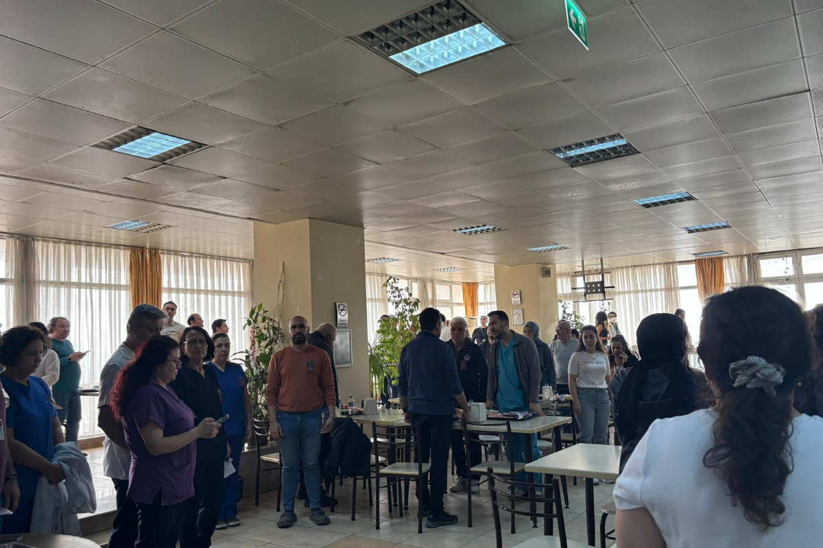 Atatürk Eğitim ve Araştırma Hastanesi emekçileri: Sağlıkta, okulda şiddet kabul edilemez