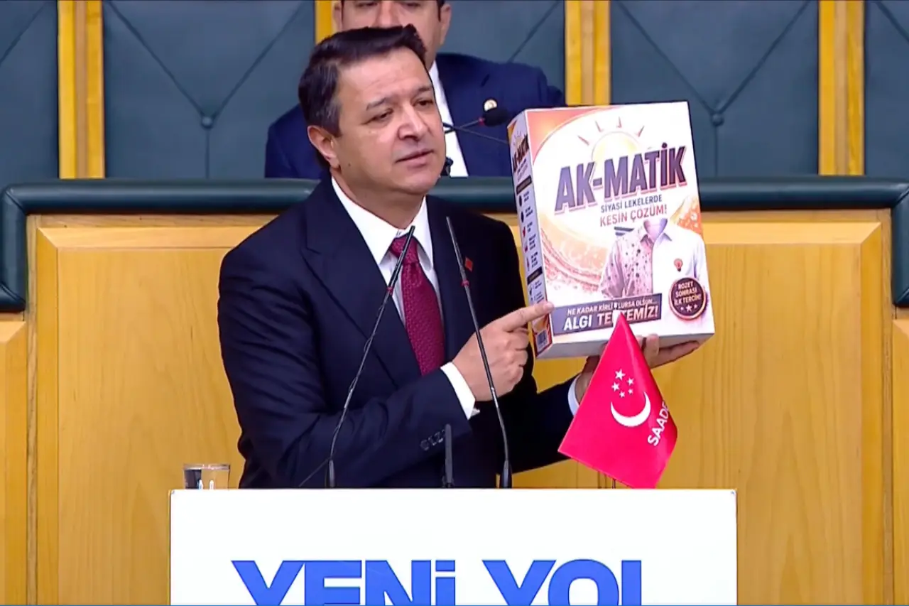 Arıkan’dan “AK-MATİK” deterjanı: “Hakkında yolsuzluk iddiası mı var? Önemli değil, ‘AK-MATİK’ var”