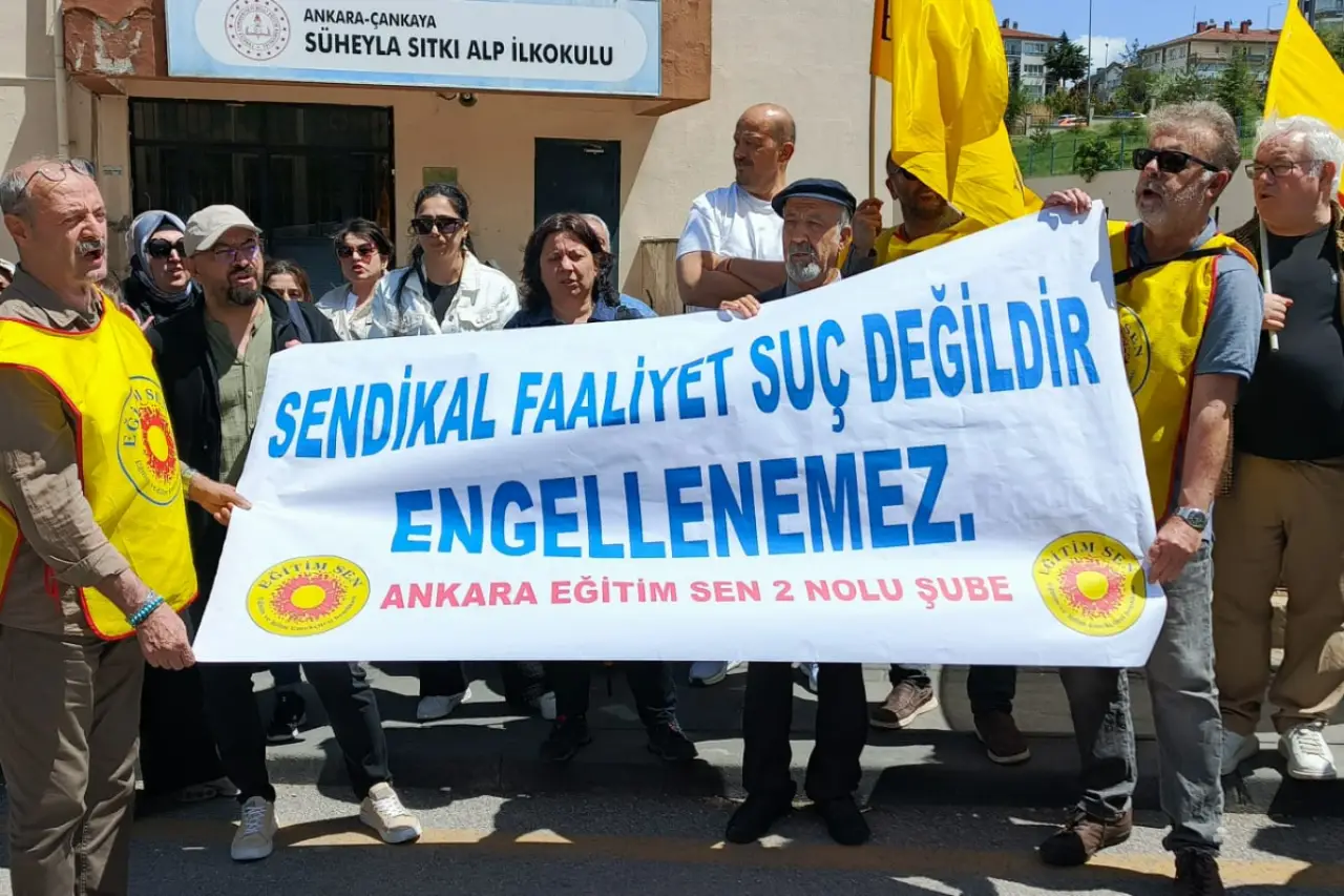 Eğitim Sen Ankara 2 No’lu Şube: “Eşit ve özgür eğitimi savunan öğretmenler hedef haline getiriliyor”