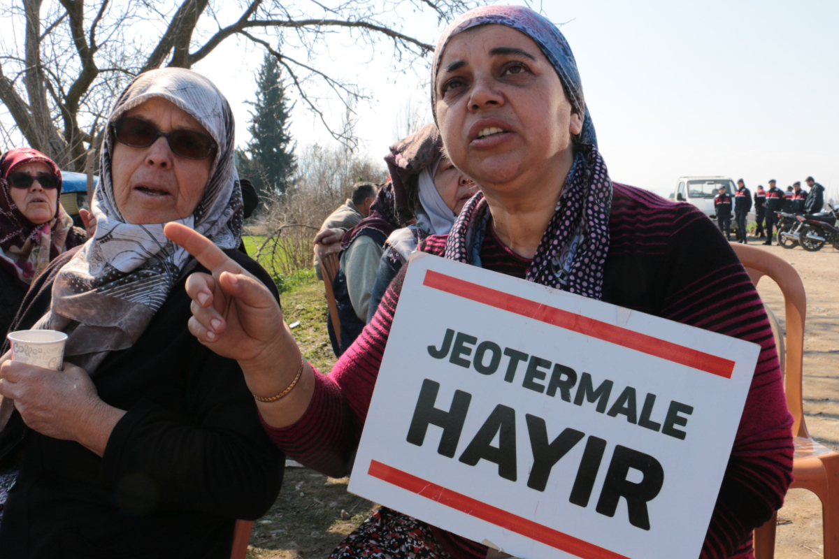 Zeytin ve incir diyarında jeotermal mesaisi: Dere yatağına ve yerleşime sıfır projeye ÇED onayı