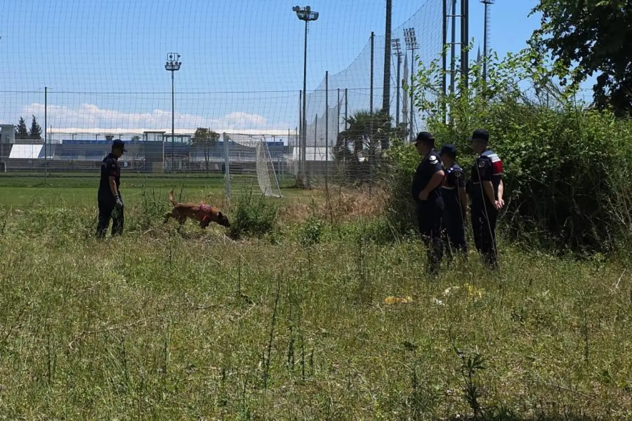 Antalya'da boş arazide kafatası ve kemikler bulundu