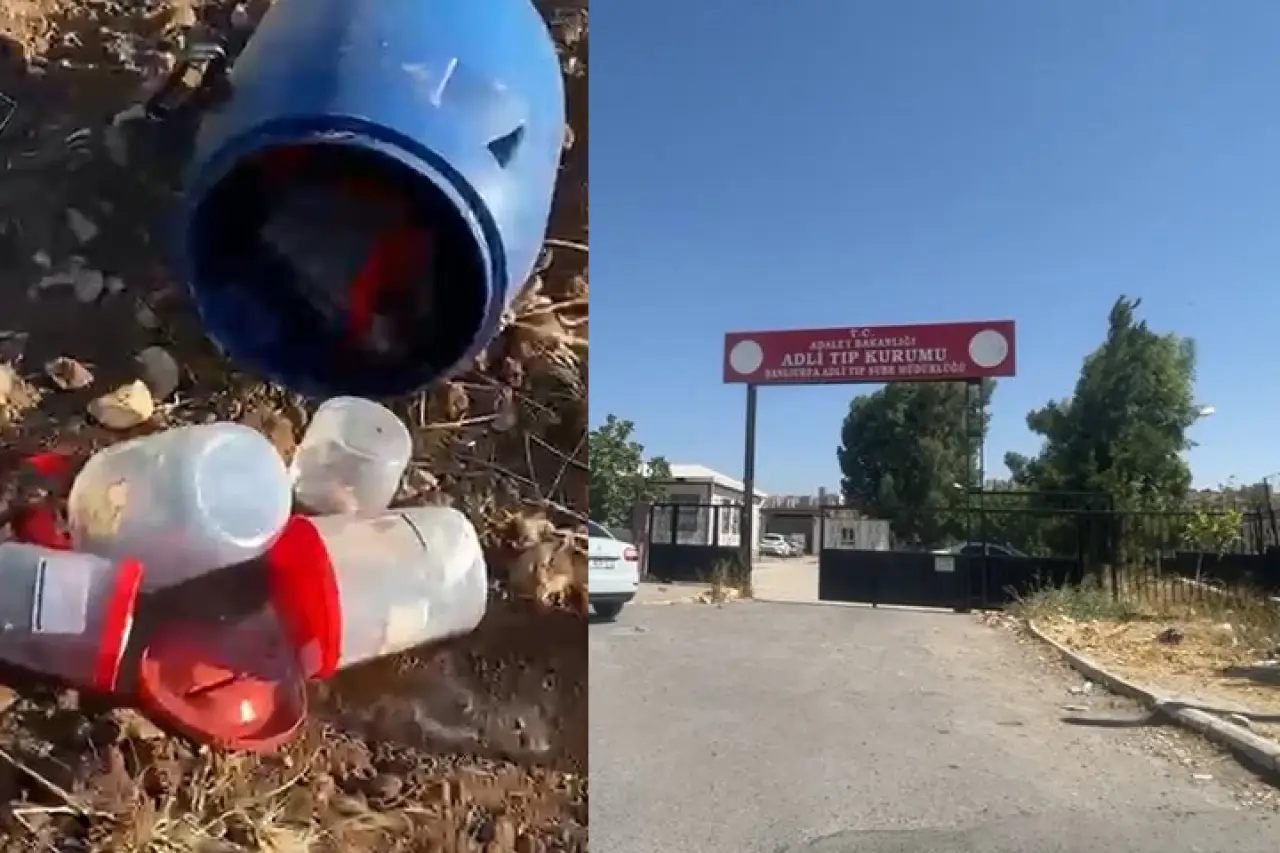 Mezarlıktaki plastik varilde 21 insan cenini bulundu