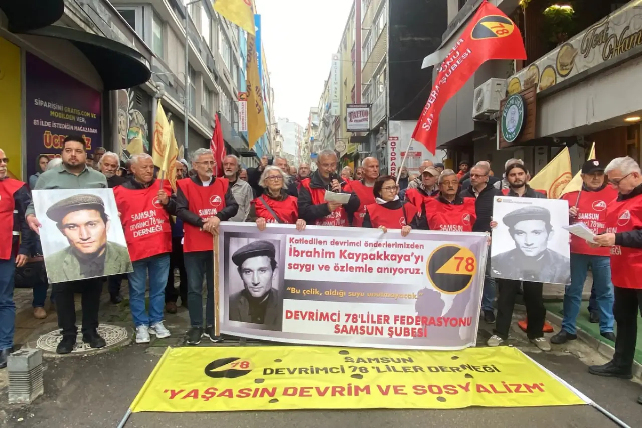 İbrahim Kaypakkaya Samsun’da anıldı
