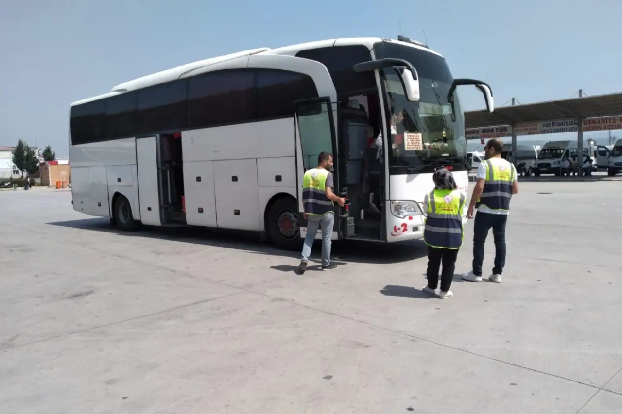 Kurban Bayramı öncesinde otobüs işletmecilerine fahiş fiyat ve korsan taşımacılık denetimi