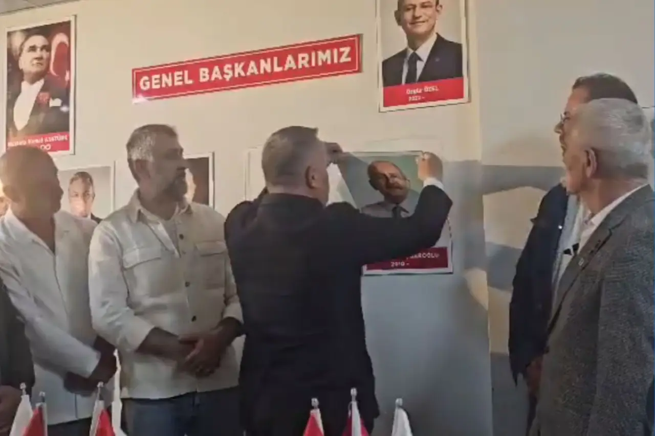 Kılıçdaroğlu'nun fotoğrafı parti binasından kaldırıldı: Mutlak butlan gelirse asacak yönetimi bulursunuz