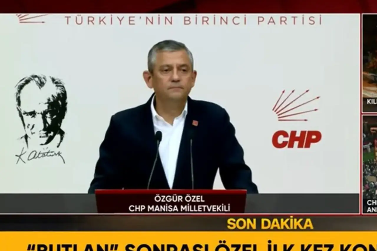 CNN ekranlarından butlan kararına destek: Özgür Özel'e Manisa Milletvekili denildi